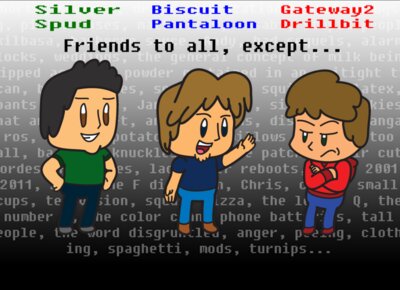 Marshmallow Heads Banner